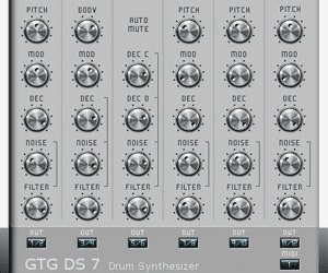 Download Free 7 voice drum synth plugin